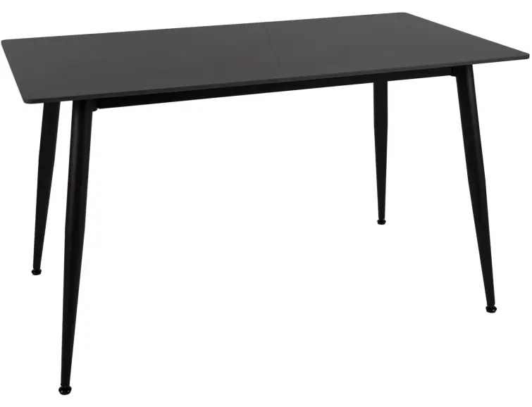 Keramický jedálenský stôl RION 130x70 cm čierny mat