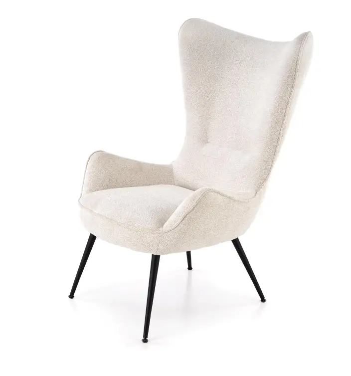 Čalúnené kreslo JUKON krémové