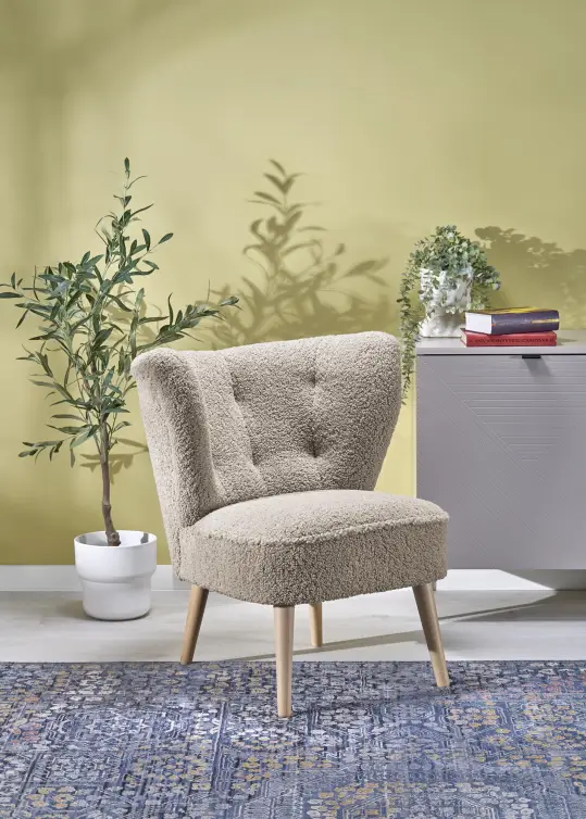 Čalúnené kreslo MOCCA cappuccino